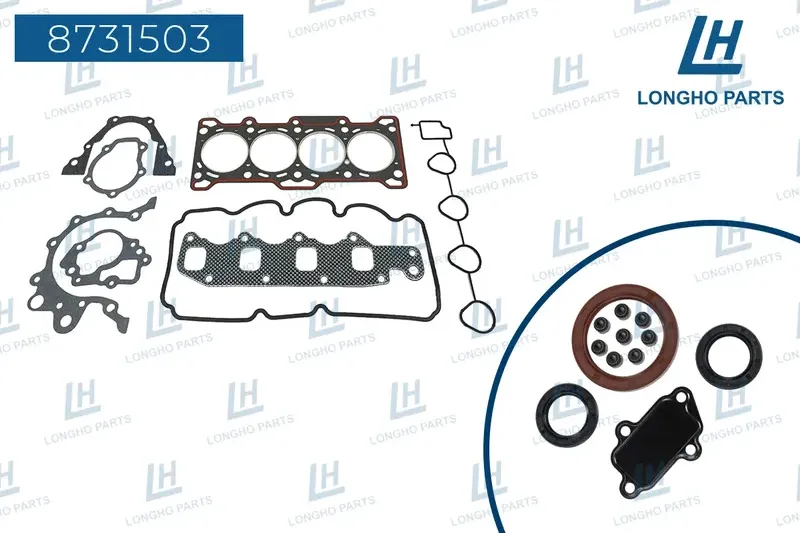 Прокладка ДВС (комплект) (Longho). Артикул 8731503