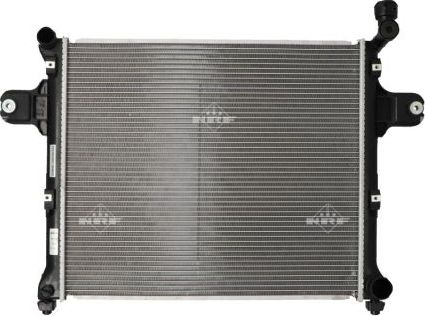 Радиатор охлаждения двигателя NRF для Jeep Commander XK, XH 2005-2010. Артикул 59238