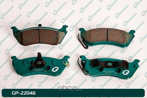 Колодки G-brake GP-22046 G-Brake. Артикул GP22046