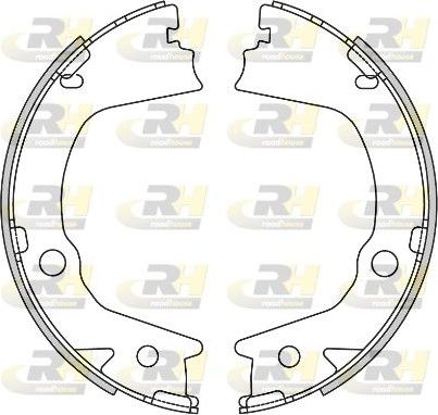 Колодки торм.бараб. (стоян.торм.) SSANGYONG ACTYON SPORTS (10/12-) RoadHouse. Артикул 4602.00