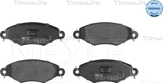 Тормозные колодки Meyle Original передние для Renault Kangoo I 1997-2010. Артикул 025 219 8018