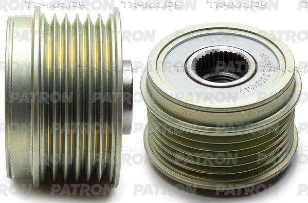 Муфта генератора обгонная Patron для Mitsubishi Lancer IX 2007-2013. Артикул P5024610