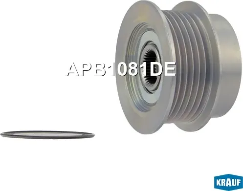 Шкив обгонный генератора Krauf. Артикул APB1081DE