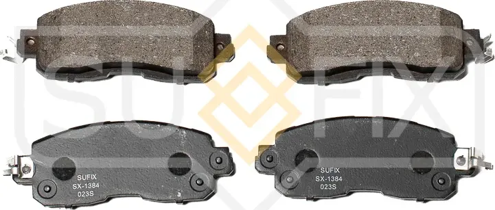 Колодки тормозные передние (Sufix). Артикул SX1384