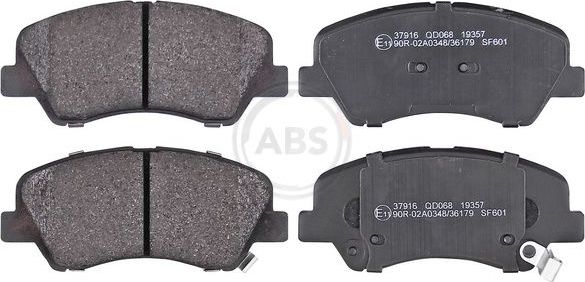 Тормозные колодки ABS. Артикул 37916