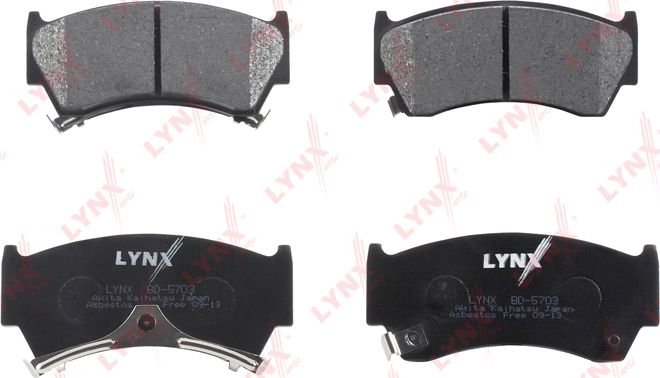 Тормозные колодки LYNXauto. Артикул BD-5703