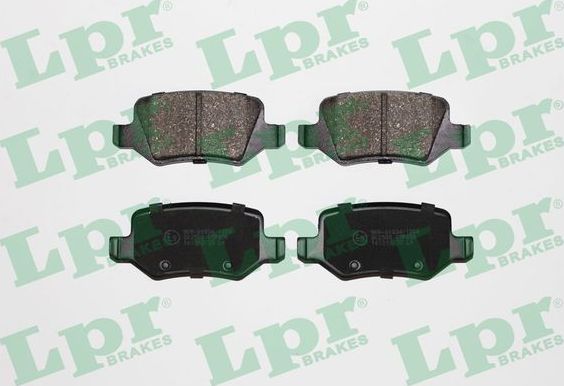 Тормозные колодки LPR. Артикул 05P850