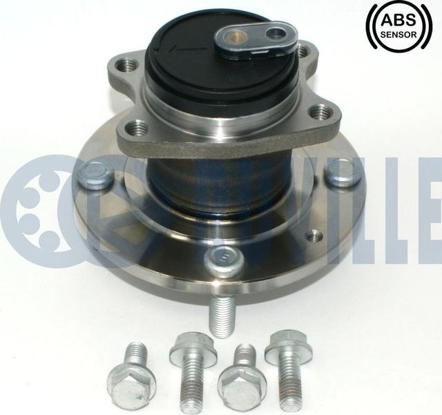 Ступица колеса с интегрированным подшипником Ruville задняя для Smart Forfour I ((W454) 2004-2006. Артикул 221201