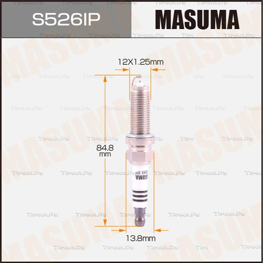 Свеча зажигания Masuma для Nissan Juke I 2014-2019. Артикул S526IP