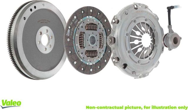 Сцепление (комплект) Valeo KIT4P - CONVERSION KIT (CSC) with High Efficiency Clutch для Ford Focus II 2005-2010. Артикул 845055
