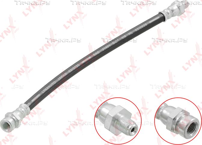 Тормозной шланг LYNXauto для Peugeot 4007 2007-2013. Артикул BL-4096