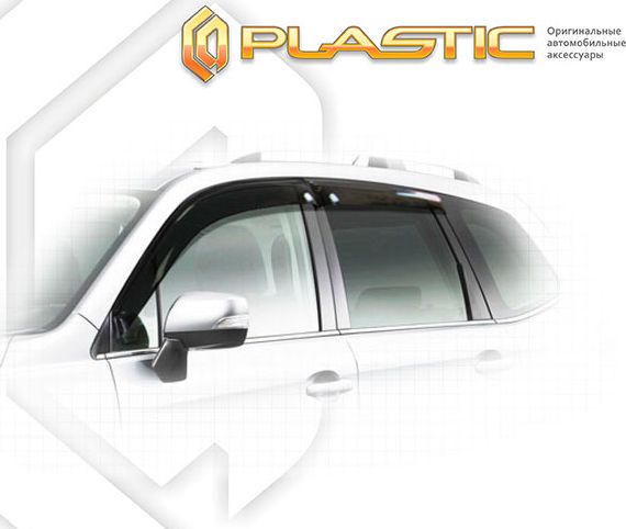 Дефлекторы СА Пластик для окон (Classic полупрозрачный) Subaru Forester 2012-2026. Артикул 2010030309262