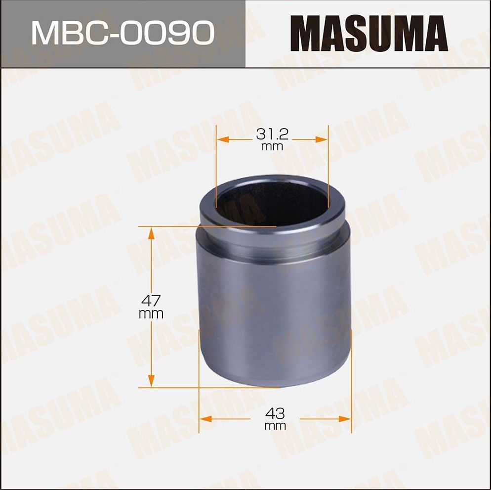 Поршень тормозного суппорта Masuma. Артикул MBC-0090
