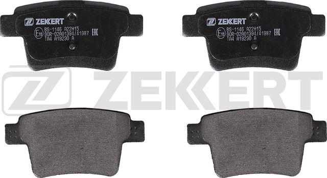 Тормозные колодки Zekkert. Артикул BS-1146