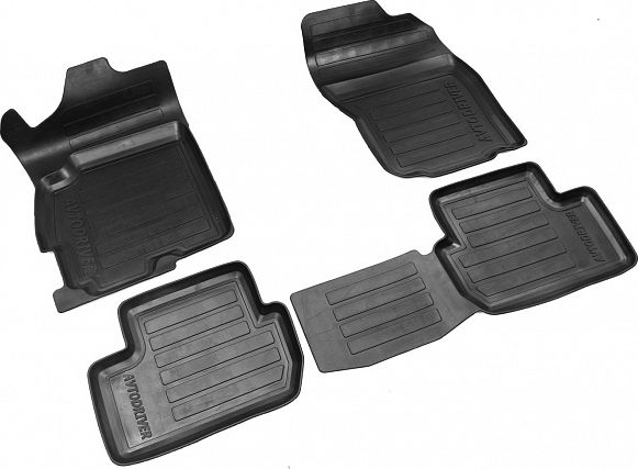 Коврики резиновые Avtodriver для салона Citroen C4 Aircross 2012-2026. Артикул ADRAVG235