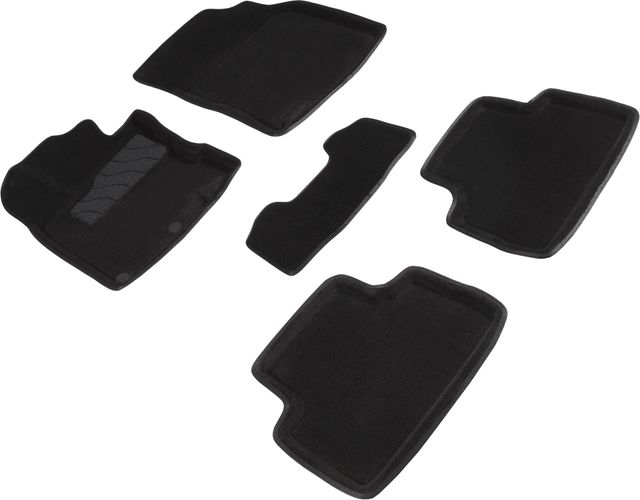 Коврики Seintex 3D ворсовые для салона Nissan Qashqai II 2013-2026. Артикул 85870