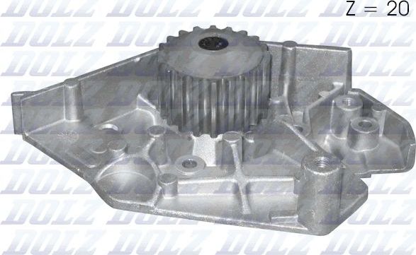 Помпа (водяной насос) Dolz для Citroen XM I 1989-1994. Артикул C112