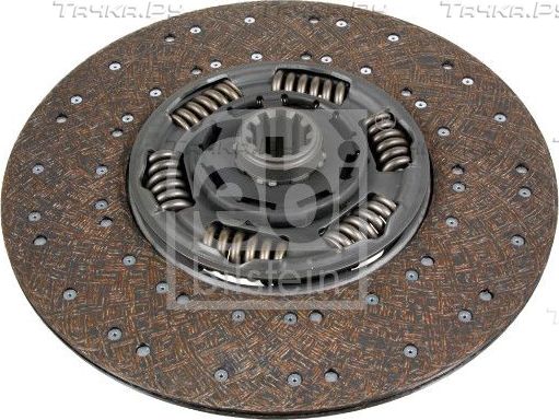 Диск сцепления Febi Bilstein для MAN M2000 1995-2006. Артикул 105010