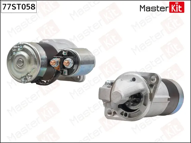 Стартер HYUNDAI/MITSUBISHI 1.2кВт. (Master KIT) Master KIT. Артикул 77ST058