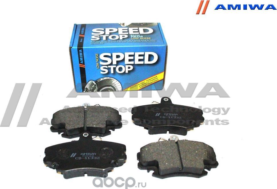 Колодки тормозные передние (Amiwa). Артикул CD11332