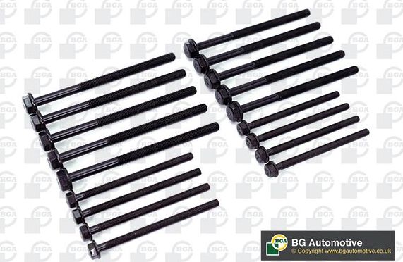 Комплект болтов ГБЦ BGA. Артикул BK4345