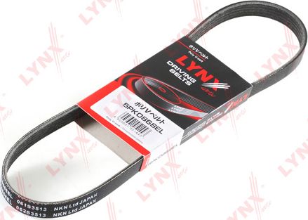 Приводной ремень поликлиновой LYNXauto ELASTIC. Артикул 5PK0868EL