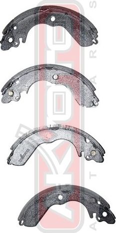 Тормозные колодки Akyoto Packing AKYOTO. Артикул AKS-6712