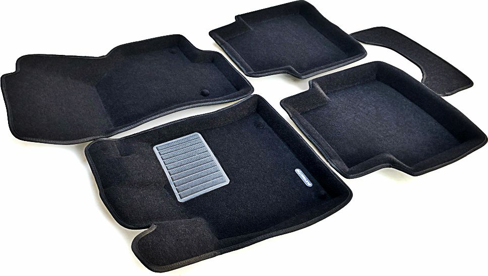 Коврики текстильные Euromat 3D Business для салона Skoda Superb III 2015-2026. Артикул EMC3D-004510