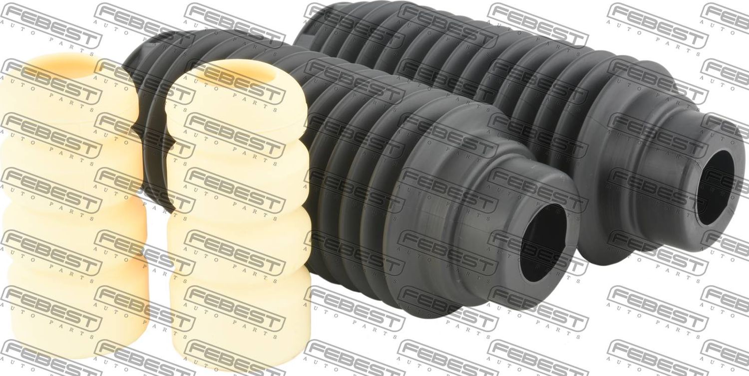 Комплект отбойников и пыльников амортизаторов (стоек) Febest. Артикул PGSHB-307F-KIT