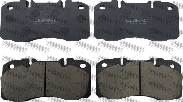 Тормозные колодки Febest передние для IVECO EuroCargo I, II, III 2006-2015. Артикул 3801-DAILVF