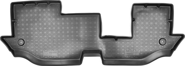 Коврики Норпласт для салона Volkswagen Teramont  (3 ряд) 2017-2026 Чёрные. Артикул NPA00-C95-611-1