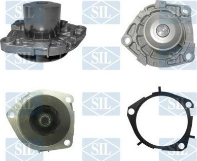 Помпа (водяной насос) Saleri/SIL для Alfa Romeo Giulia II (952) 2015-2026. Артикул PA1246A1