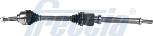 Полуось (привод в сборе, приводной вал) Freccia. Артикул DS16-1172