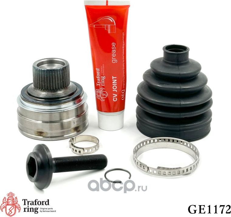 ШРУС НАРУЖНЫЙ, AUDI A4 B8 07-Q5 08- 25 ШЛЦ. (Traford Ring). Артикул GE1172