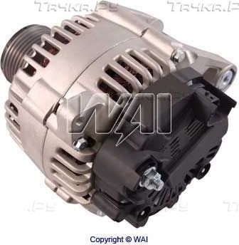 Генератор WAI для Renault Scenic II 2003-2008. Артикул 20453N