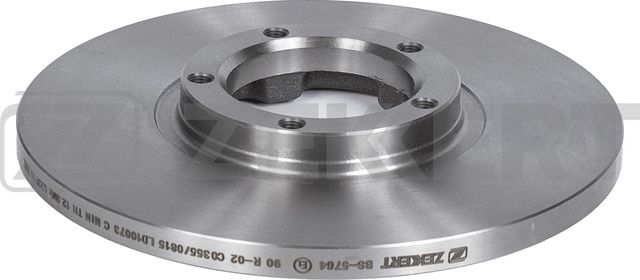 Тормозной диск Zekkert передний для Ford Transit IV 1985-1991. Артикул BS-5764