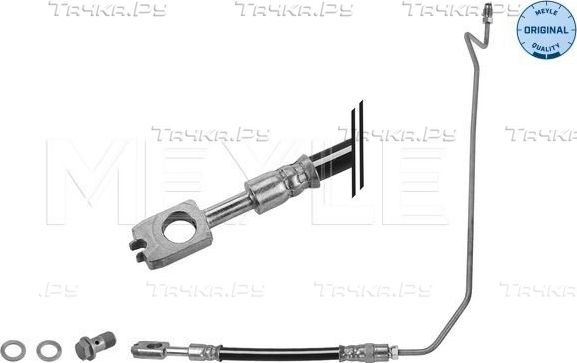 Тормозной шланг Meyle Original задний правый для Volkswagen Passat B5 1996-2000. Артикул 100 525 0063/S