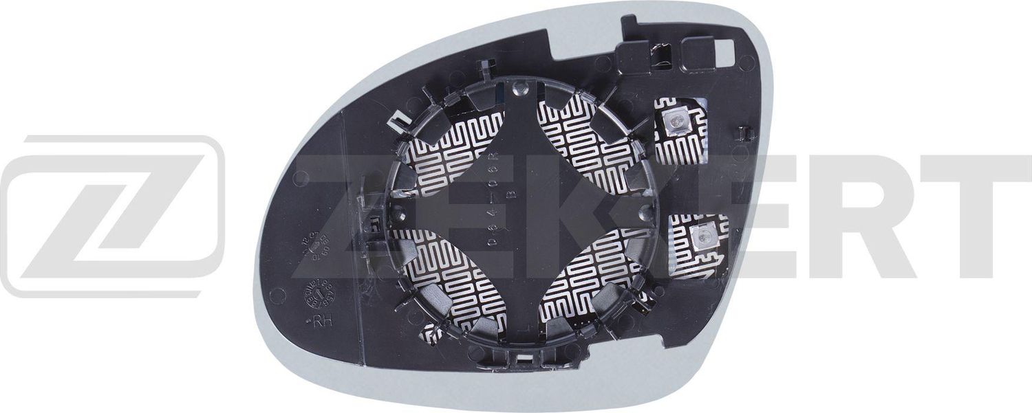 Зеркальное стекло бокового зеркала Zekkert. Артикул SP-1094