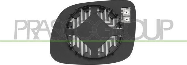 Зеркальное стекло бокового зеркала Prasco правое для Audi A3 I (8L) 1996-2003. Артикул AD0167523