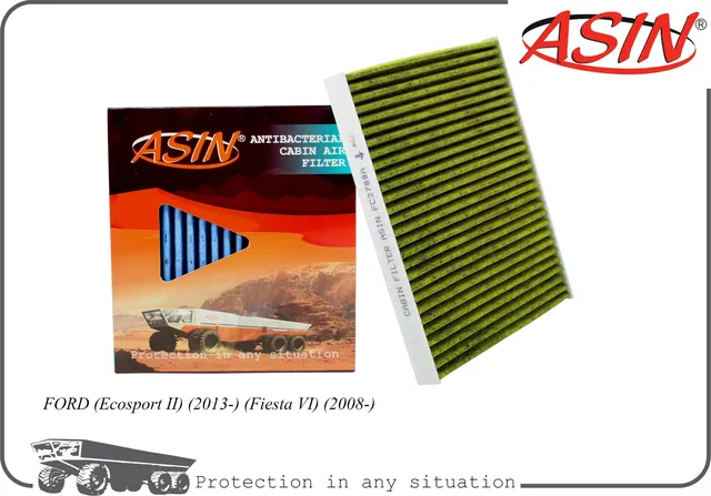 Фильтр салонный (угольный) (Asin). Артикул ASINFC2788A