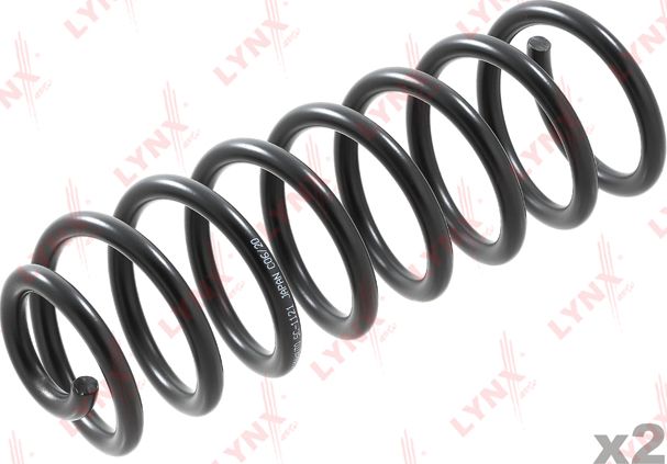 Пружина подвески LYNXauto задняя для Renault Logan I 2004-2015. Артикул SC-1121