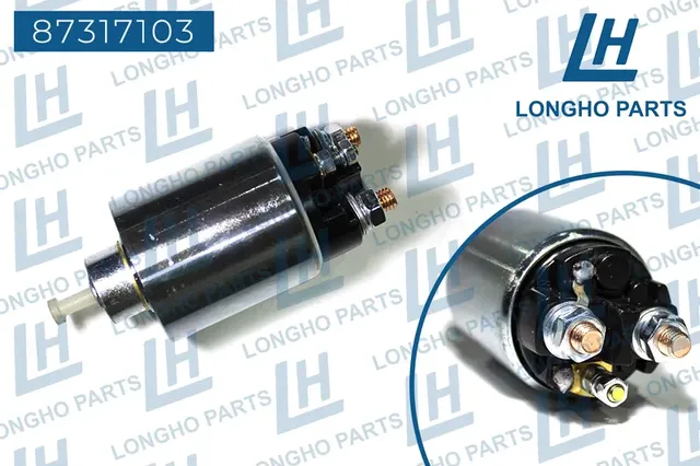 РЕЛЕ ВТЯГИВАЮЩЕЕ (СОЛИНОИД) 1.2 KW CHEVROLET EVANDA 2.0D , LACETTI 1.8 (Longho). Артикул 87317103