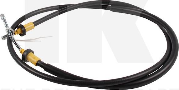 Трос ручника (тросик ручного тормоза) NK. Артикул 9039128