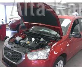 Амортизаторы (упоры) капота A-Engineering для Datsun OnDo 2014-2020. Артикул KU-DT-ONDO-00