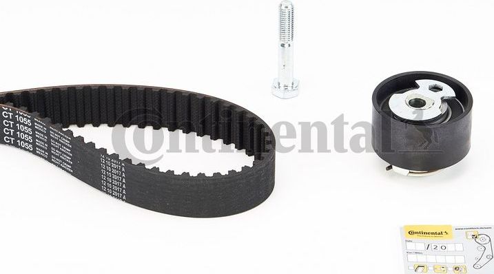 Ремень ГРМ с роликами (комплект) ContiTech. Артикул CT1055K1
