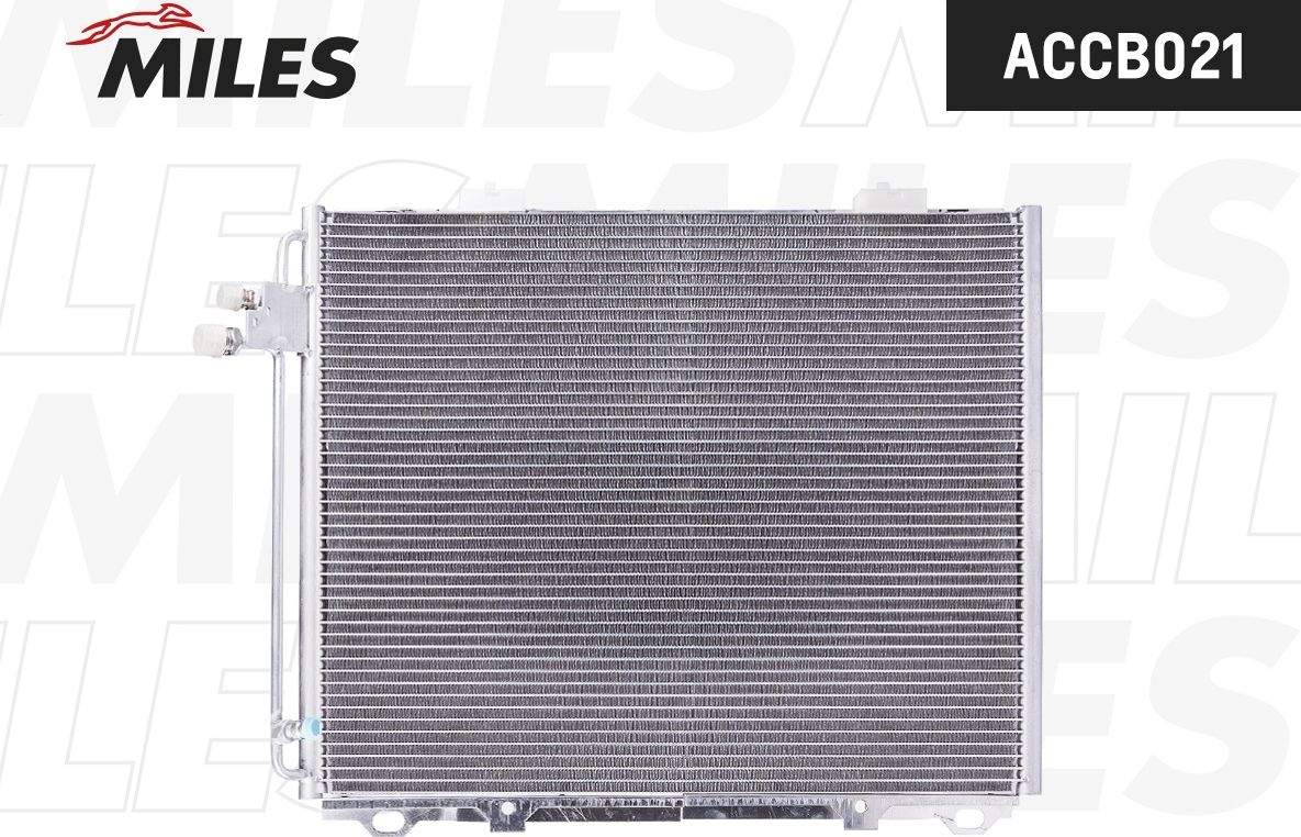 Радиатор кондиционера (конденсатор) Miles (алюминий). Артикул ACCB021