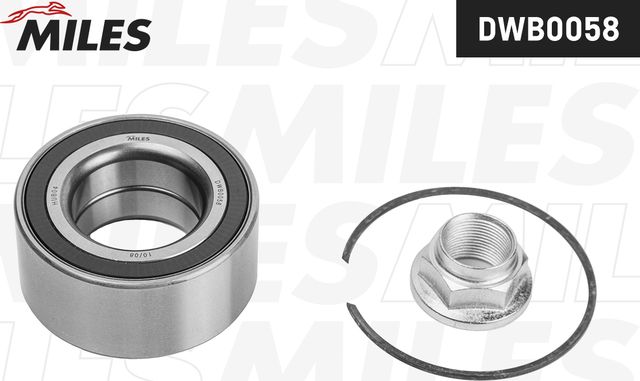 Ступичный подшипник (комплект) Miles. Артикул DWB0058