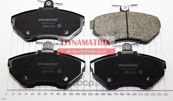 Колодки тормозные (Dynamatrix-Korea) Dynamatrix-Korea. Артикул DBP1312