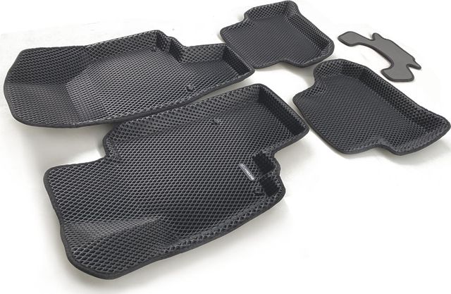 Коврики Euromat 3D EVA для салона Skoda Yeti 2009-2018. Артикул EM3DEVA-004511