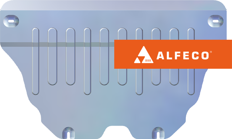 Защита алюминиевая Alfeco для картера Audi Q5 I Quatro 2008-2012. Артикул ALF.30.05al